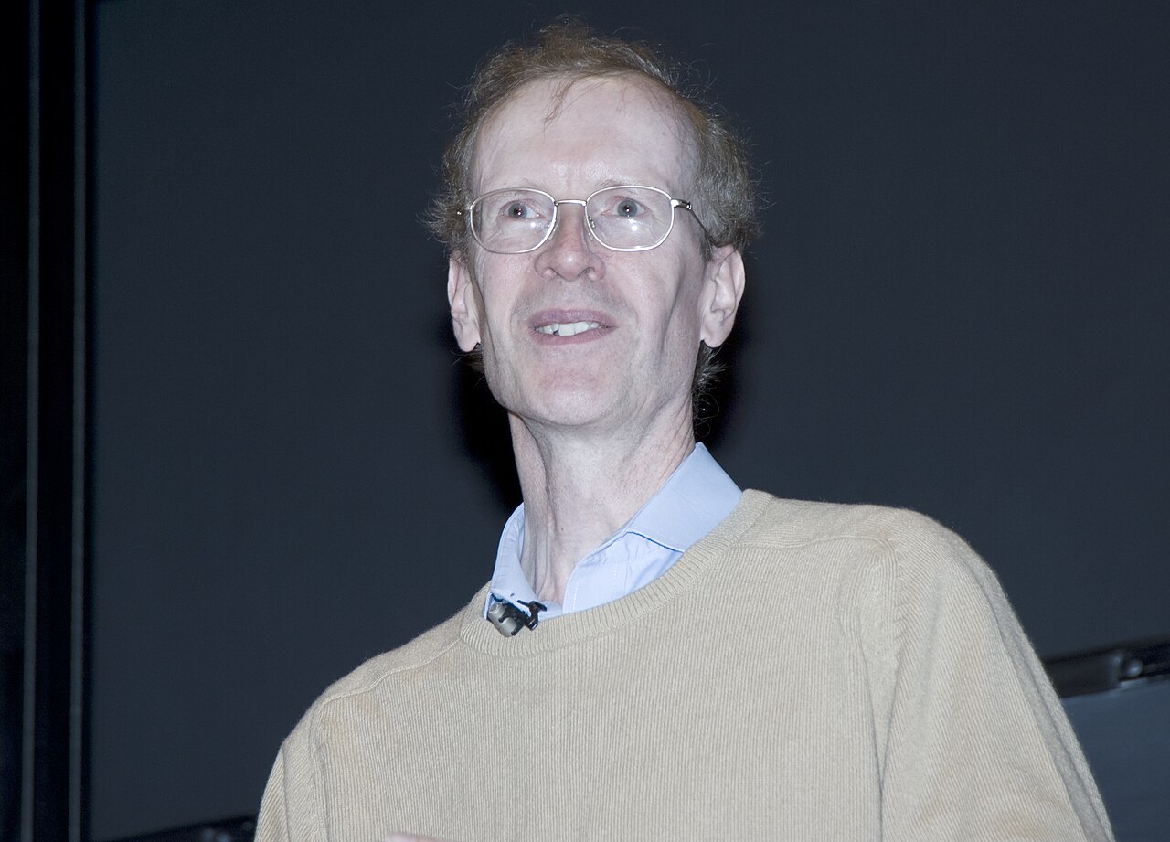 Portrait of the mathematician Sir Andrew Wiles
