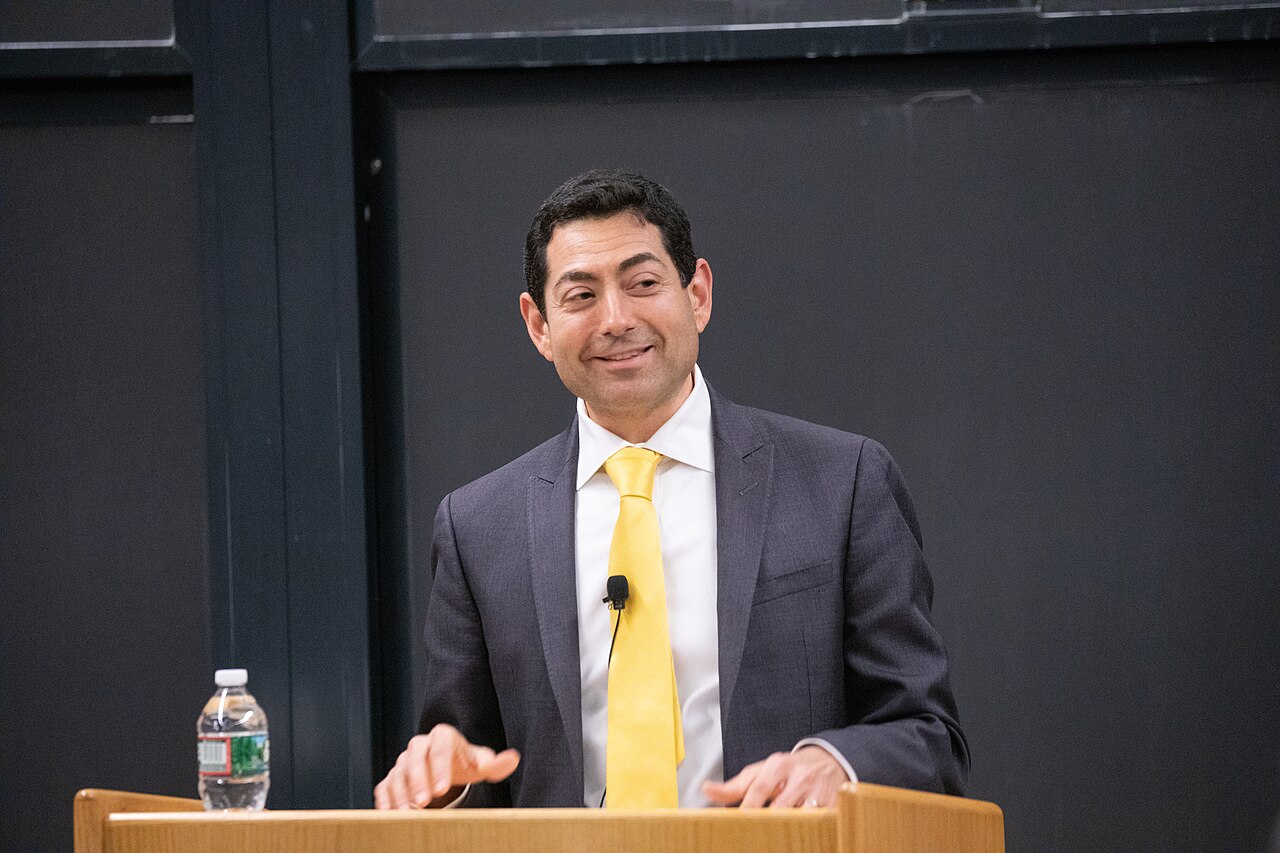 Tino Cuellar speaking at a public lecture