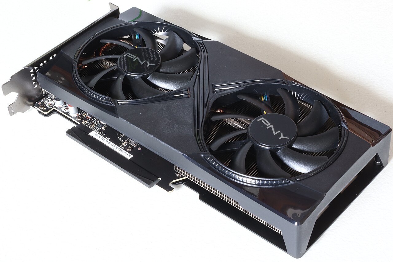 An NVIDIA GeForce RTX 5060 Ti 16GB consumer graphics card