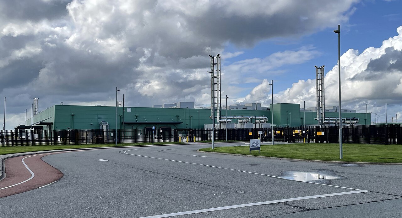 A Microsoft data center campus in Middenmeer, the Netherlands