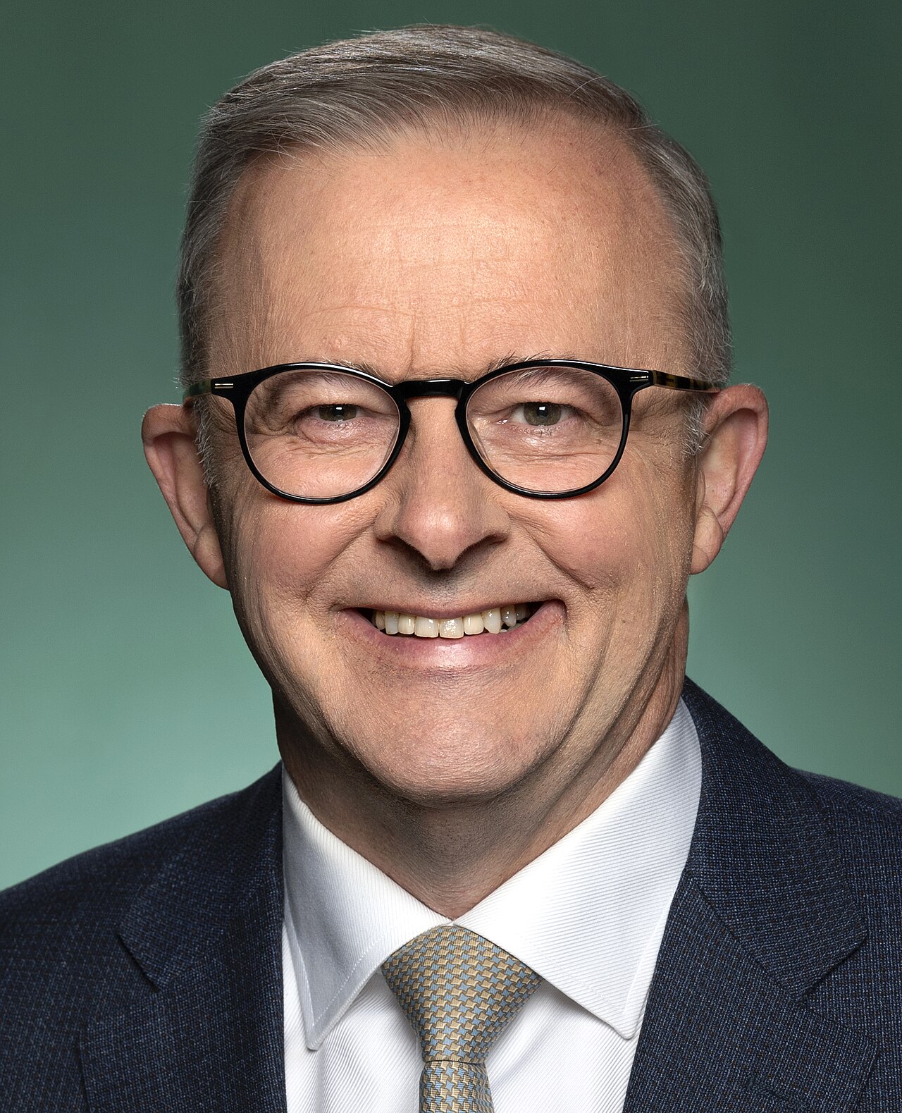 Official portrait of Australian Prime Minister Anthony Albanese