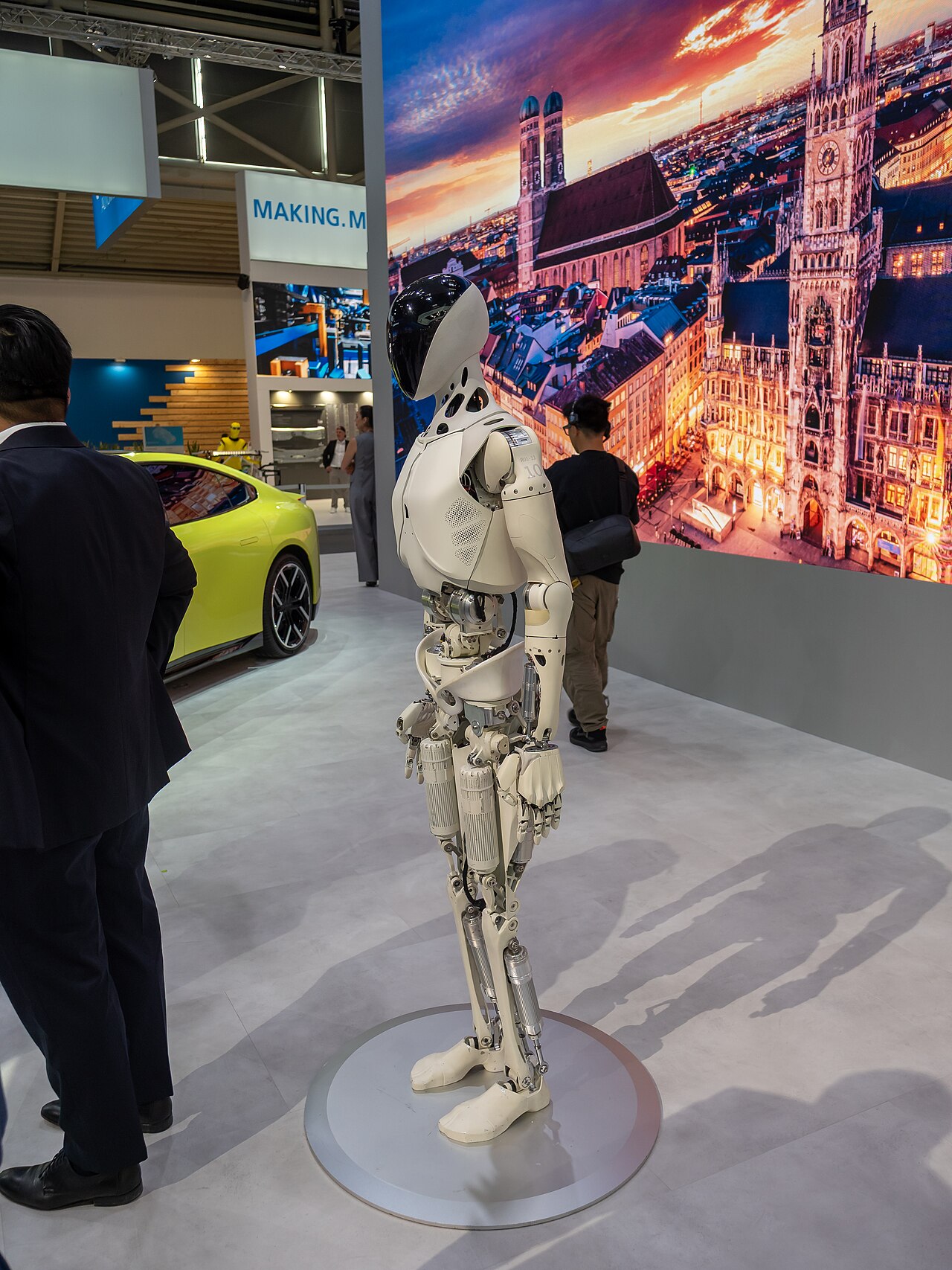 XPeng's booth at the IAA Summit 2025 in Munich